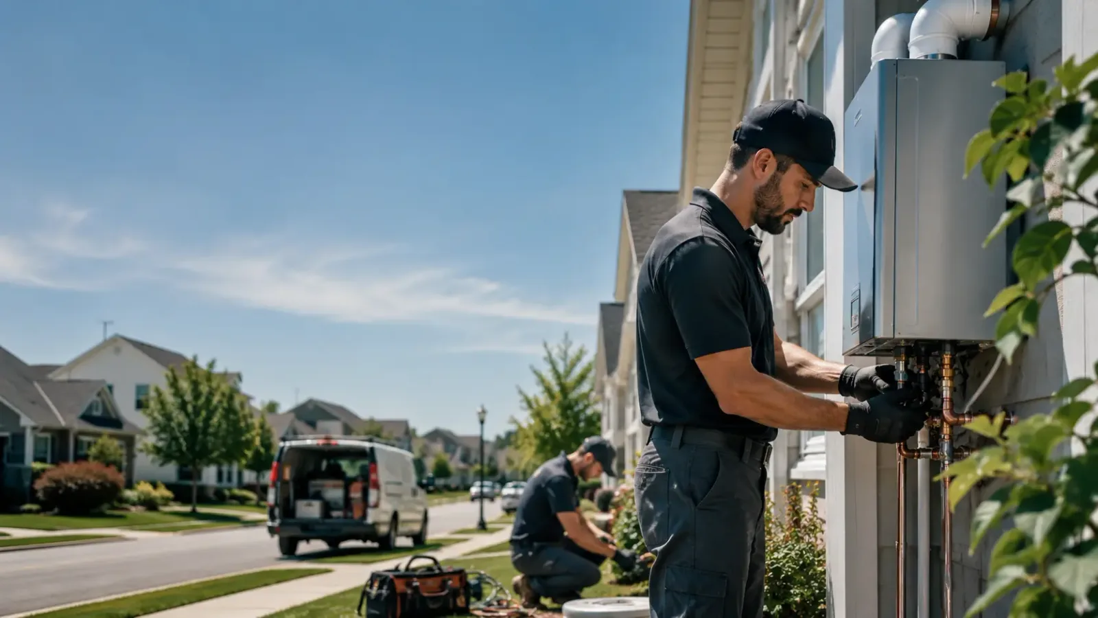 Tankless Water Heater Installation in Crary, ND
